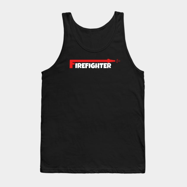 firefighter Tank Top by dishcubung